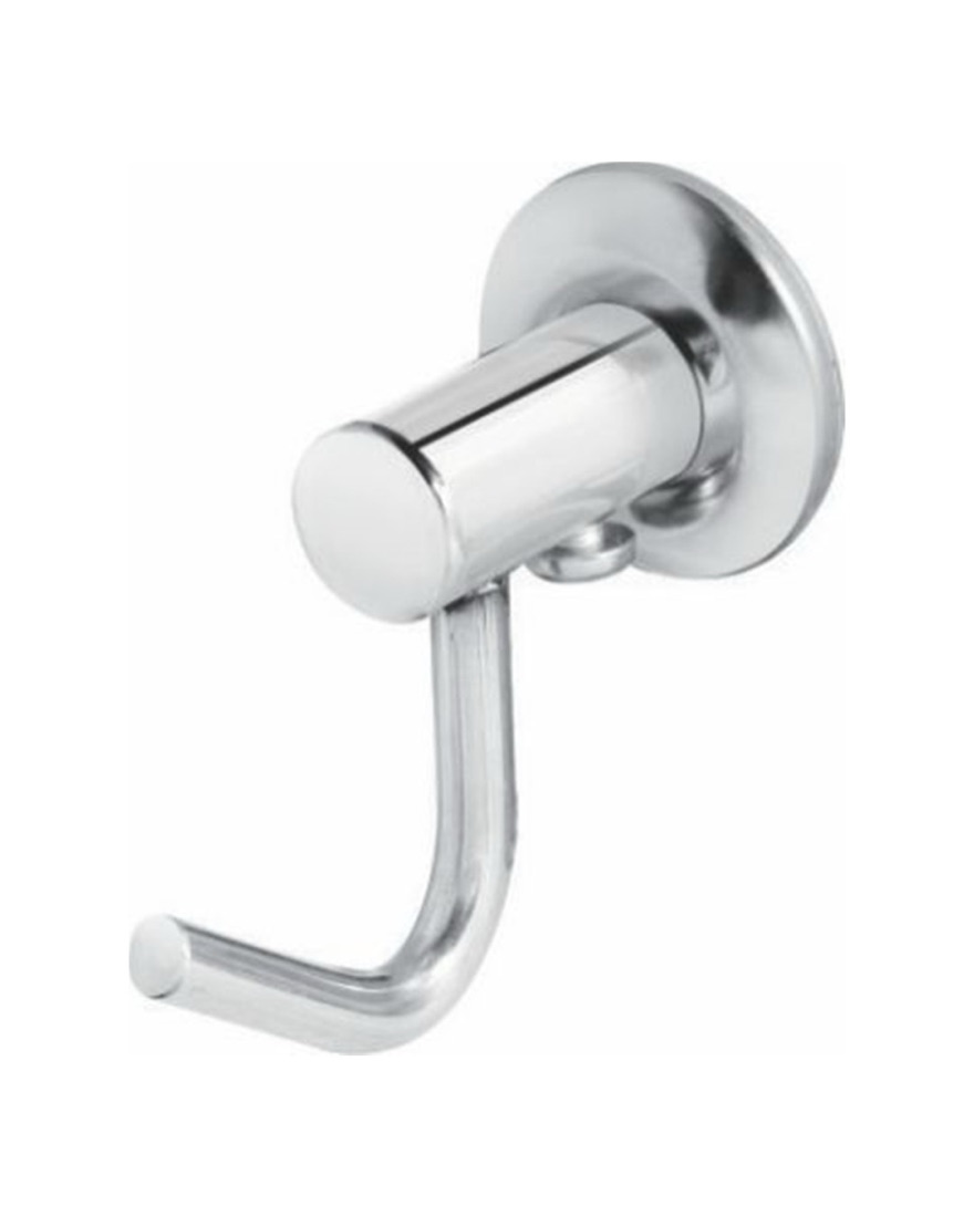 Cabide gancho simples de parede em inox